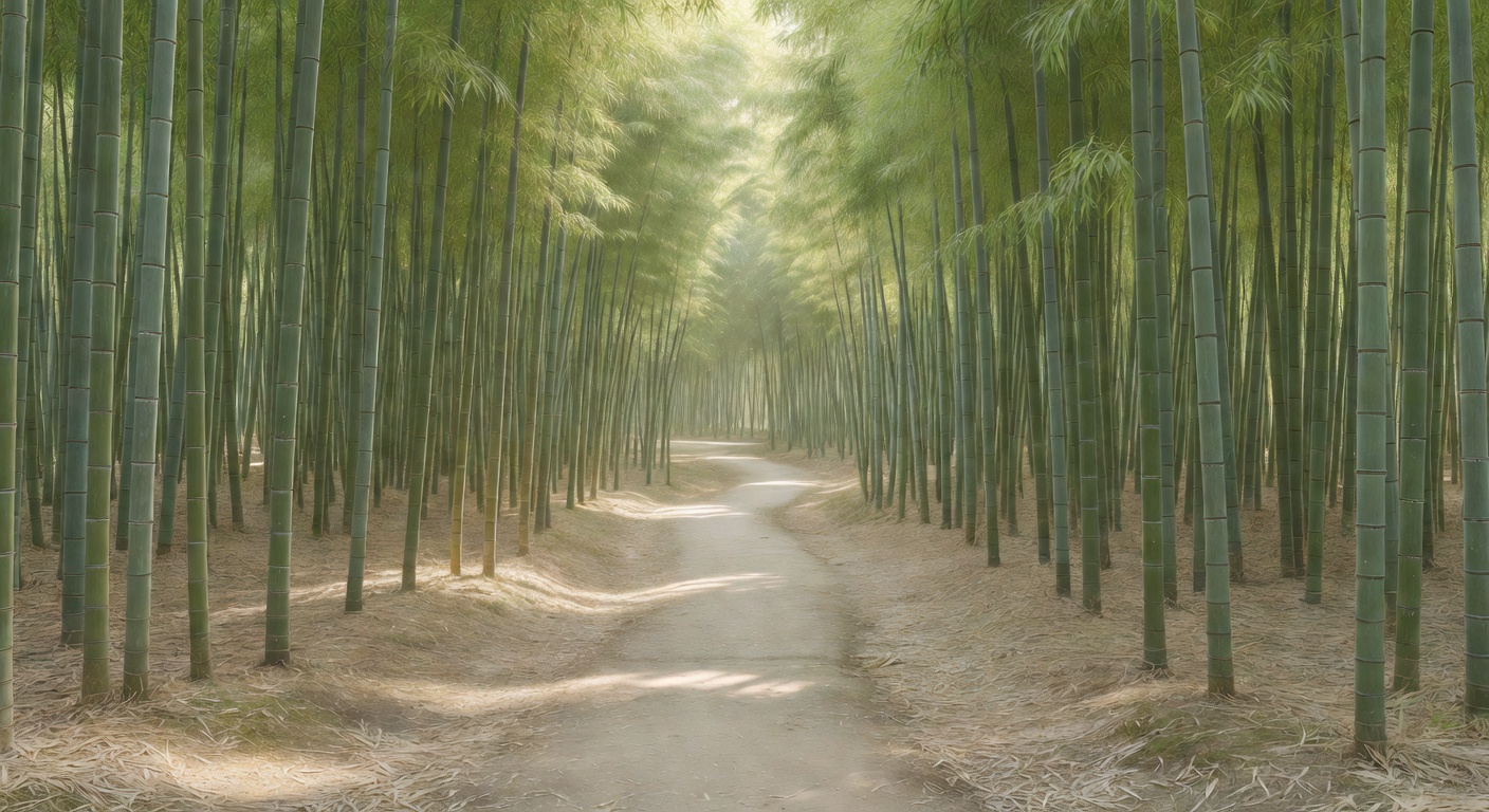 竹林の小道