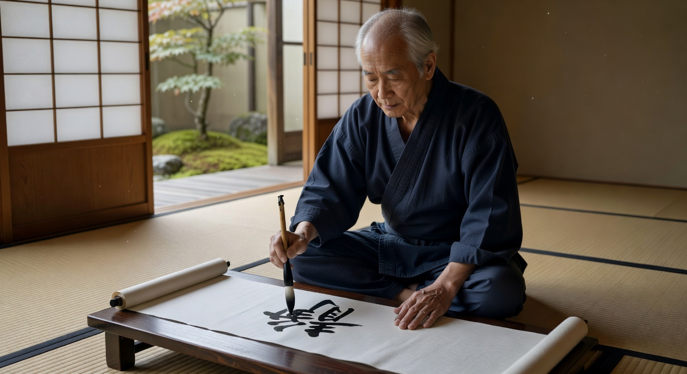 書道の練習